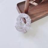 CHILDRENS PEARL PURE COLOR HAIR TIE_CWAHA1858