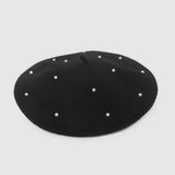 ELEGANT VINTAGE PEARL WARM BERET_CWAH1934