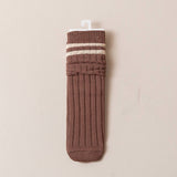 AUTUMN AND WINTER TWO BAR STACKED SOCKS_CWMS0998