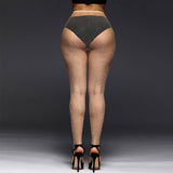 Women Sparkle Rhinestone Fishnets Stockings_Cwms0230