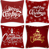 PRINTED VALENTINES DAY SNOWFLAKE PILLOW COVER_CWMM0776