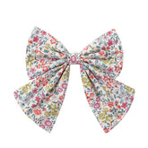 CHILDRENS SIMPLE FLORAL BOW HAIRPIN_CWAHA2366