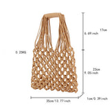 MESH HOLLOW HAND HELD WOVEN BEACH BAG_CWAB4670