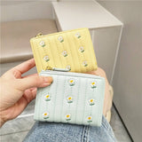 Cute Embroidered 2-Fold Wallet For Women_Cwab06256