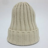 Cwah04351_Kids Solid Color Knit Beanie Hat Winter
