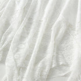 IRREGULAR LACE A LINE MIDI CAKE SKIRT_CWBMS0338