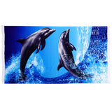 OVERSIZED BEACH TOWEL SOFT MICROFIBER PRINT_CWMM7603