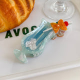 Strawberry Cocktail Acetate Claw Clip Fresh & Fun_Cwaha5837