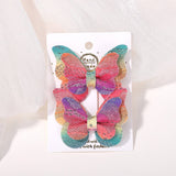 3D GRADIENT GLITTER BOW BABY HAIR CLIP_CWAHA6755