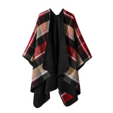SHAWL FASHION ALL MATCH THICK BLANKET CAPE CLOAK_CWASC2225