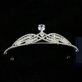 CELEBRITY STYLE BRIDAL CROWN WEDDING ACCESSORIES_CWMM2028