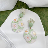 2024 NEW OIL PAINTING FLOWER ART EARRINGS_CWAJE1632