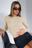 Womens Casual Long Sleeve Round Neck T Shirt_Cwttl1673
