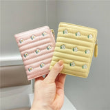 Cute Embroidered 2-Fold Wallet For Women_Cwab06256