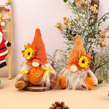 THANKSGIVING DECORATIONS DWARF FIGURINE ORNAMENTS_CWMM2849