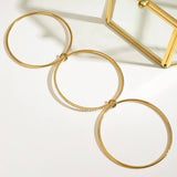 LUXURY 18K GOLD MULTI LAYER ZIRCON TITANIUM CUFF_CWAJE4833