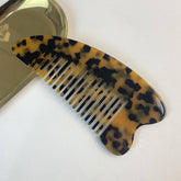 ACETATE ANTI STATIC COMB WITH FINE TEETH HEART_CWMM6437