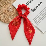 CHRISTMAS HAIRBAND CLOTH RING HAIR ACCESSORIES_CWAHA4167
