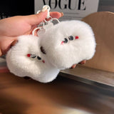 CUTE PLUSH BREAD CAR KEYCHAIN BAG ACCESSORIES_CWMM2593