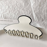 Elegant Acetate Hair Claw ? Pure Color_Cwaha07172