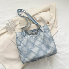 NEW COMMUTER SIMPLE PERSONALITY SHOULDER BAG_CWAB3309