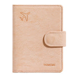 Vintage Rfid Travel Passport Wallet_Cwab1611