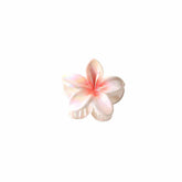 PLUMERIA HAIR CLAW COLORFUL TROPICAL FLOWER CLIP_CWMM4999
