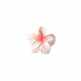 PLUMERIA HAIR CLAW COLORFUL TROPICAL FLOWER CLIP_CWMM4999
