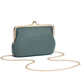 CLIP BAG ELEGANT SHOULDER BAGGENUINE LEATHER WALLET_CWAB3752