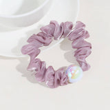 PEARL HIGH ELASTIC PLEATED SOLID COLOR HAIR ROPE_CWAHA2321