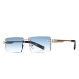 MODERN RETRO SQUARE FRAME NARROW SUNGLASSES_CWASG0435