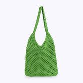 MESH COTTON ROPE WOVEN BAG STYLISH LIGHTWEIGHT_CWAB4663