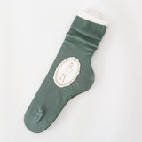 AUTUMN AND WINTER SOLID COLOR RETRO STOCKINGS_CWMS0982