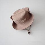OUTDOOR ALL MATCH CHILDRENS LETTER BUCKET HAT_CWAH2878