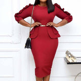 PROFESSIONAL OFFICE TEMPERAMENT COMMUTER DRESS_CWDMD3674