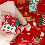 CHRISTMAS SOCKS GIFT BOX WARM MID TUBE SOCKS_CWMS0966