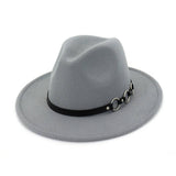 FASHIONABLE ADJUSTABLE WIDE BRIM JAZZ HAT_CWAH2114
