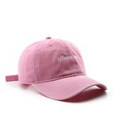 Vintage Washed Letter Embroidered Baseball Cap_Cwah1291