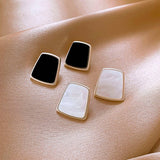 Trapezoid Trendy Simple Luxury Earrings