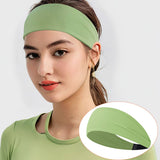 Wide Elastic Yoga Headband For Women Sweat-Wicking_Cwmm7954