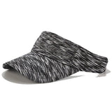 Tie-Dye Visor Hat -Outdoor Sunshade Golf Cap_Cwah3295