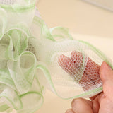 BATH POUF FINE SAND BATH TOWEL BATH FLOWER BALL_CWMM3358