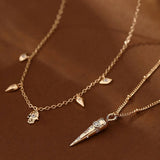 NEW EVIL EYE MULTI PENDANT NECKLACE_CWMM5335