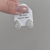 ADVANCED ZIRCON RAINDROP EARRINGS_CWAJE1347