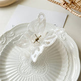 NEW LARGE HOLLOW BUTTERFLY HAIR CLAW WOMENS CLIP_CWAHA1028