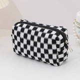KNITTED LARGE CAPACITY COSMETIC BAG STORAGE BAG_CWAB1214