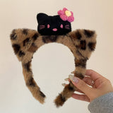SWEET AND COOL LEOPARD PRINT HEADBAND HAIRPIN_CWAHA4034