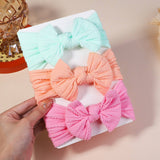 BABY HEADBAND SET WITH JACQUARD BOW_CWAHA6683