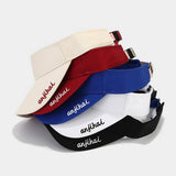 EMBROIDERED HIP HOP VISOR HAT BASEBALL CAP_CWAH3293
