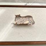 CARTOON LEOPARD HAIR CLAW ACETATE ANIMAL CLIP_CWAHA5760